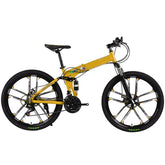 Foldable Bicycle 26 Inch Yellow Rover 10 - Colorland Toys